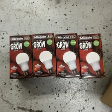 4 Pack Miracle LED Commercial Hydroponic Ultra Grow Lite Replaces up to 150W (di