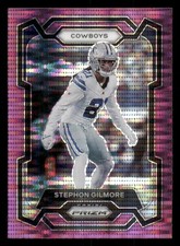 2023 Panini Prizm Prizms Purple Pulsar #77 Stephon Gilmore