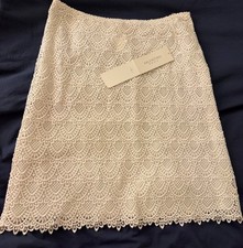 NEW With Tags White Valentino Skirt/Size 44