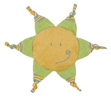 Efie Cherry Stone Heat Cushion Sun, Material from Controlled Organic Cultivation