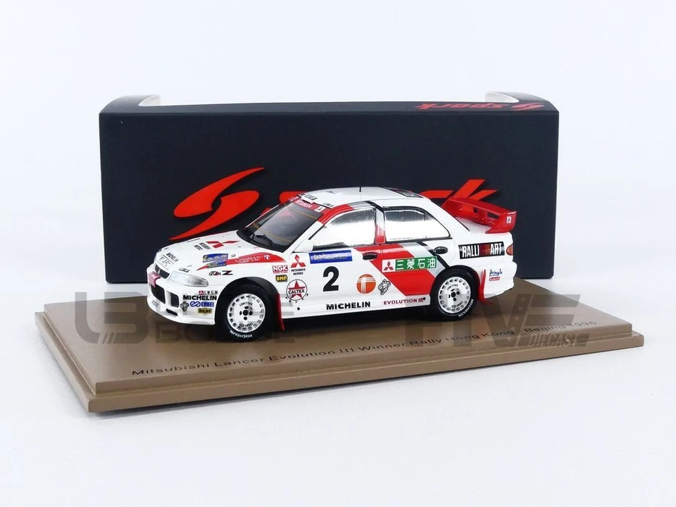SPARK 1/43 - MITSUBISHI LANCER EVOLUTION III - RALLYE HONG KONG 1996 S6514 - Photo 1/1