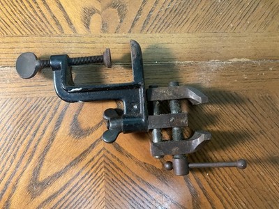 Starrett No 86 1-1/2 Inch Jewelers Vise with Clamp on Base  C1