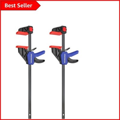 Legierter Stahl Schnellspanner Stabklemme Set - 305 mm, 2er Pack für einfache Einhandnutzung