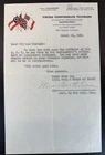 Original 1930 United Confederate Veterans Letter New Orleans UCV Civil War Era