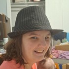 Rue21 Men's Black Pinstripe Fedora Hat - One Size Classic Fedora Style — photo 5