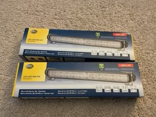 Lot Of 2 Hella 958040521 Led Light Bar 350 Wide Beam 2200 Lumen 25w Lot Of 2 Hella 958040521 Led Light Bar 350 Wide Beam 2200 Lumen 25w