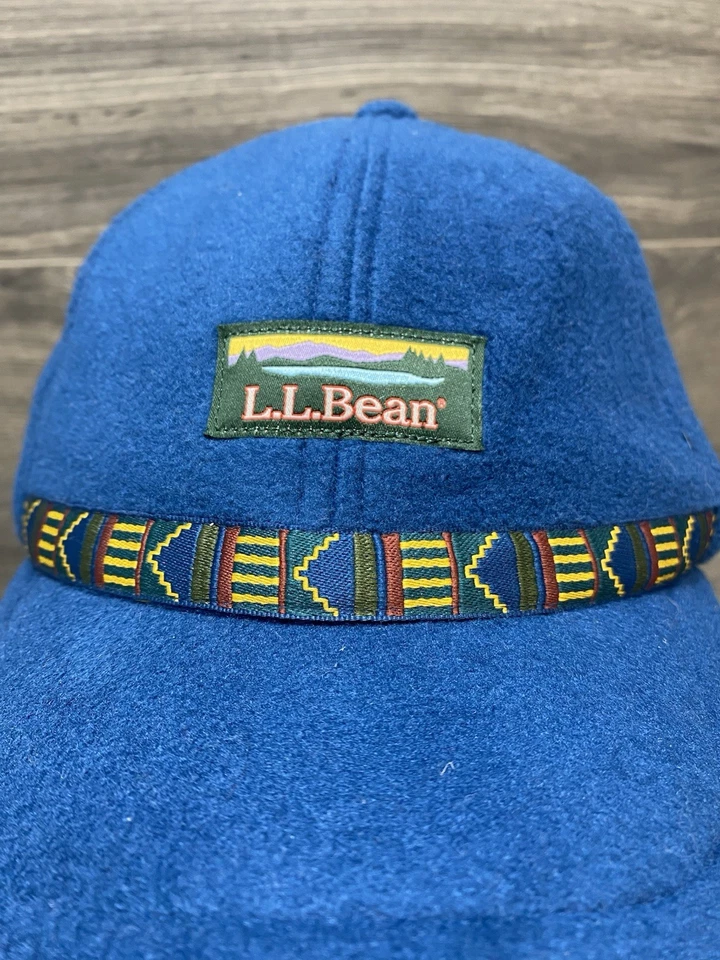 Gorra de béisbol LL Bean Mountain clásica polar con solapa para orejas.  Sm. 509315.  Foto 2 de 4