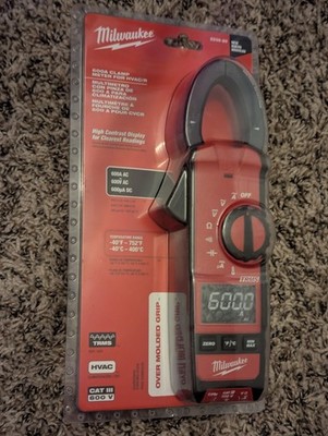 Milwaukee 2236-20 Clamp Meter for HVAC/R - Red