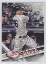 2017 Topps Holiday Wal-Mart Exclusive Metallic Snowflake Tyler Austin 0a3