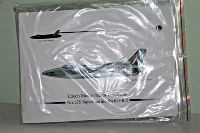 CZECH MASTER RESIN CMR 1:72 SUPERMARINE SWIFT FR.5 RESIN MODEL KIT