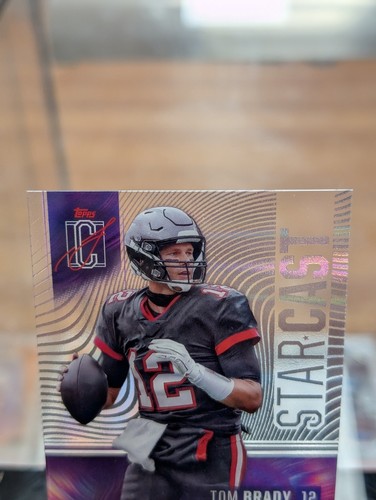 2024 Topps Signature Class Tom Brady Starcast Acetate SP Insert SC-6 Free Ship! - Picture 2 of 5