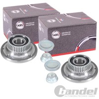 2X A.B.S. Radlager/Radnabe Mit ABS-RING Hinten Passend FüR Seat Inca Vw Caddy |