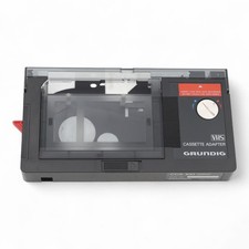 Grundig CCA 100 VHS Kasetten Cassetten Adapter Adaptor cassette