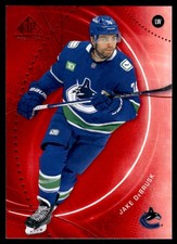 2025-26 SP GAME USED RED JAKE DEBRUSK VANCOUVER CANUCKS #75