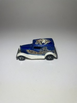 1988 Hot Wheels Pirate Anchor Ship '32 Ford Delivery blau Schiffsform Auto 1:64