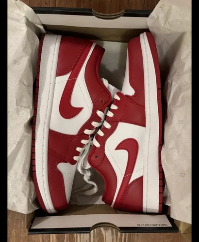 Jordan 1 Low Gym Rosso Taglia 8