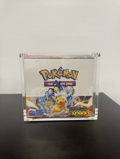 Pokemon Booster Box Acrylic Case 5mm Magnetic Display Case US Seller