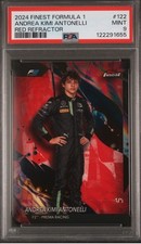 2024 Topps Finest 4/5 Andrea Kimi Antonelli Red Refractor Psa 9 F1 Formula 🏁