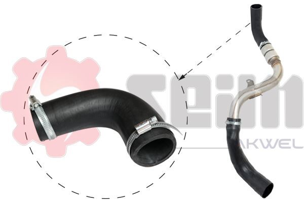 Durite turbo Ford Focus C-Max 1.8 TDCi anti fuite pour reparer sifflement moteur