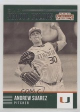 2015 Panini Contenders Old School Colors Andrew Suarez #42 0w8