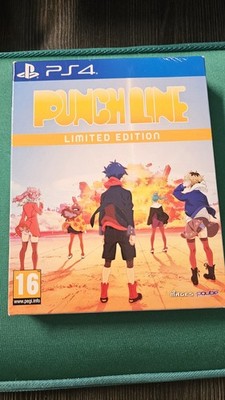 Punch Line PlayStation 4 Videospiel + Limited Edition Art Book