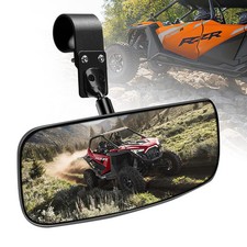 UTV Rear View Mirror, RZR Rearview Mirror for Single - 1, Black