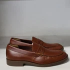 Sperry Manchester Penny Loafer Cognac Mens Size 10.5M