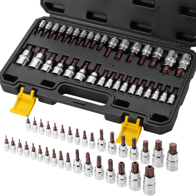 Bates - Manipulationssicheres Torx Bit Set, 34-teiliges Set, T4-T40, Torx Security Bit Set,