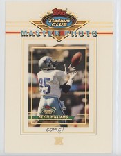 1993 Topps Stadium Club Master Photos Prizes Super Bowl Kevin Williams 0e7