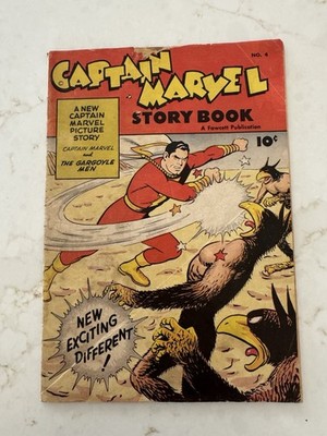Captain Marvel & The Gargoyle Men -  Story Book #4 - 1949 - Fawcett- comic book
