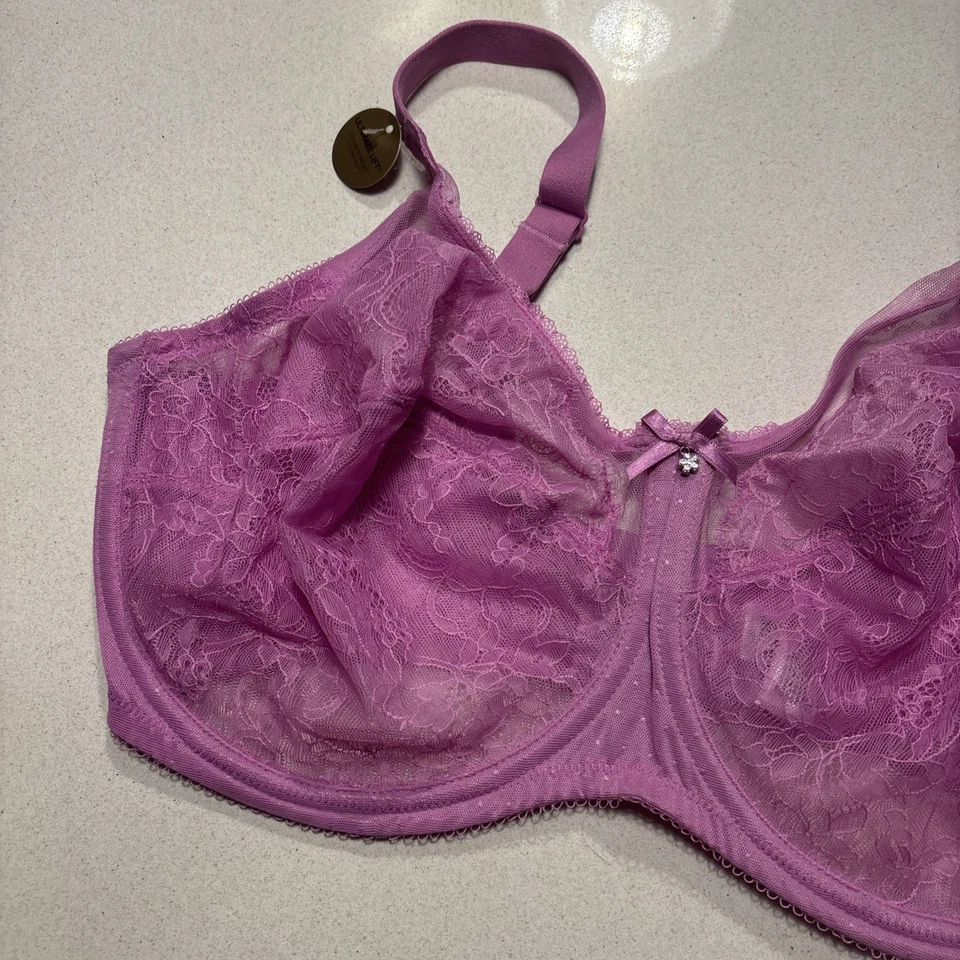 NWT Wacoal 38H Chantilly Lace Retro Chic 855186 Bra 124487 - Image 2 of 4