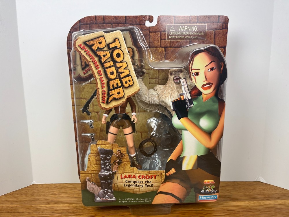 NIB Lara Croft Playmates "Lara Croft Conquers the Legendary Yeti" 1999