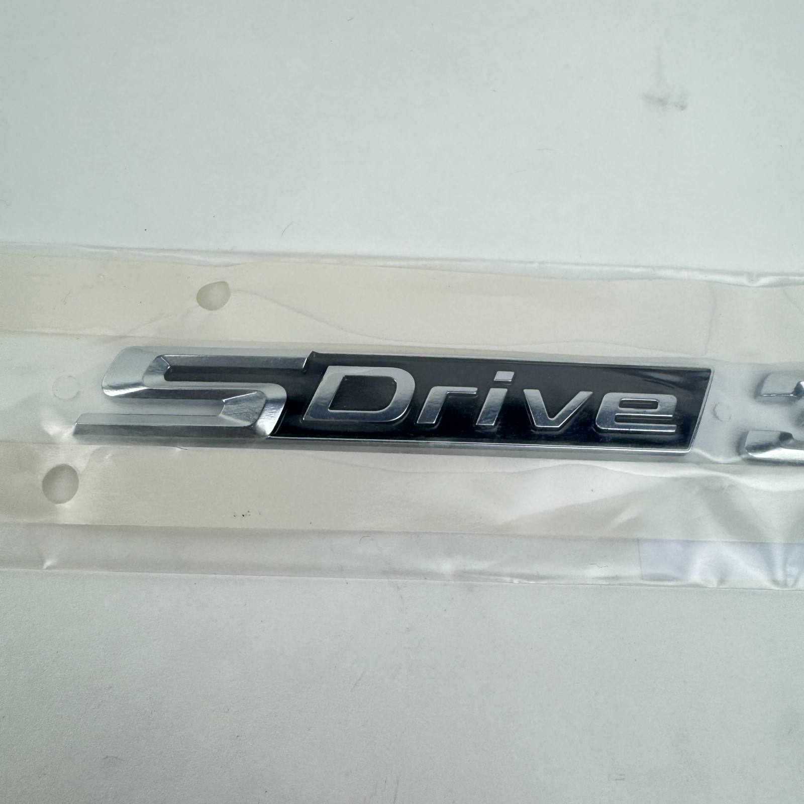Gloss Black X3 + SDrive 30i Emblem Set – Rear Trunk Badge Replacement