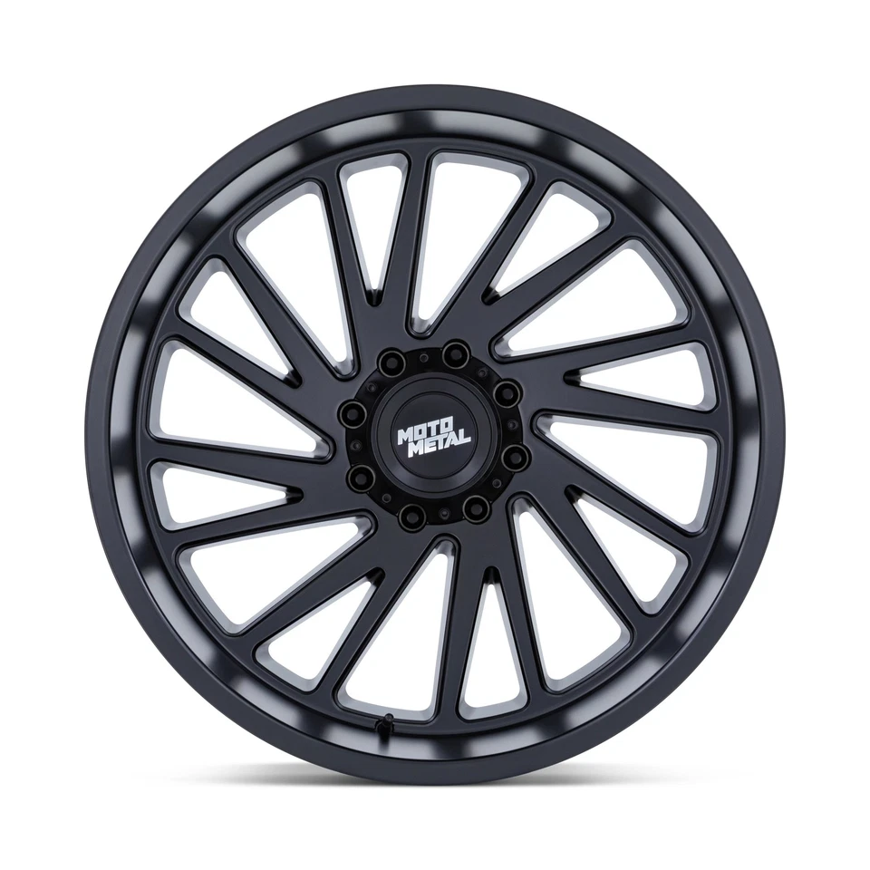 Moto Metal MO811 Combat 20x10 8x6.5 Negro Mate 20" -18mm Para Chevy GMC Ram Ford Foto 3 de 4