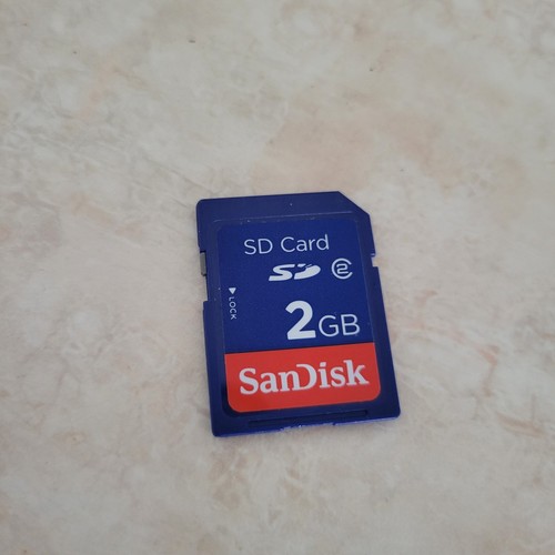 Sandisk 2GB SD Class 2 Camera Memory Card