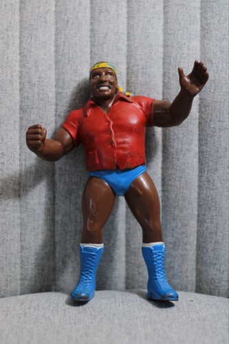 1980s SD Jones Red Shirt WWF WRESTLING VINTAGE LJN...