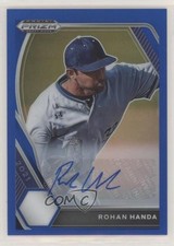 2021 Panini Prizm Draft Picks Blue Prizm Auto 7/99 Rohan Handa #PDP146 Auto 7m3