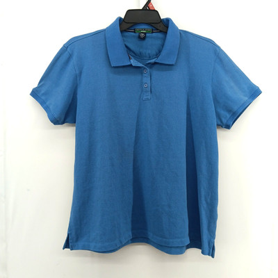 Devon & Jones Sport Polo Shirt Mens Size 2XL Blue Short Sleeve Collared Golf