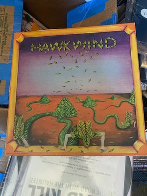 Hawkwind *self titled *LP record *VG+/VG+ *1971 *United Artists *UAS-5519 *PSYCH