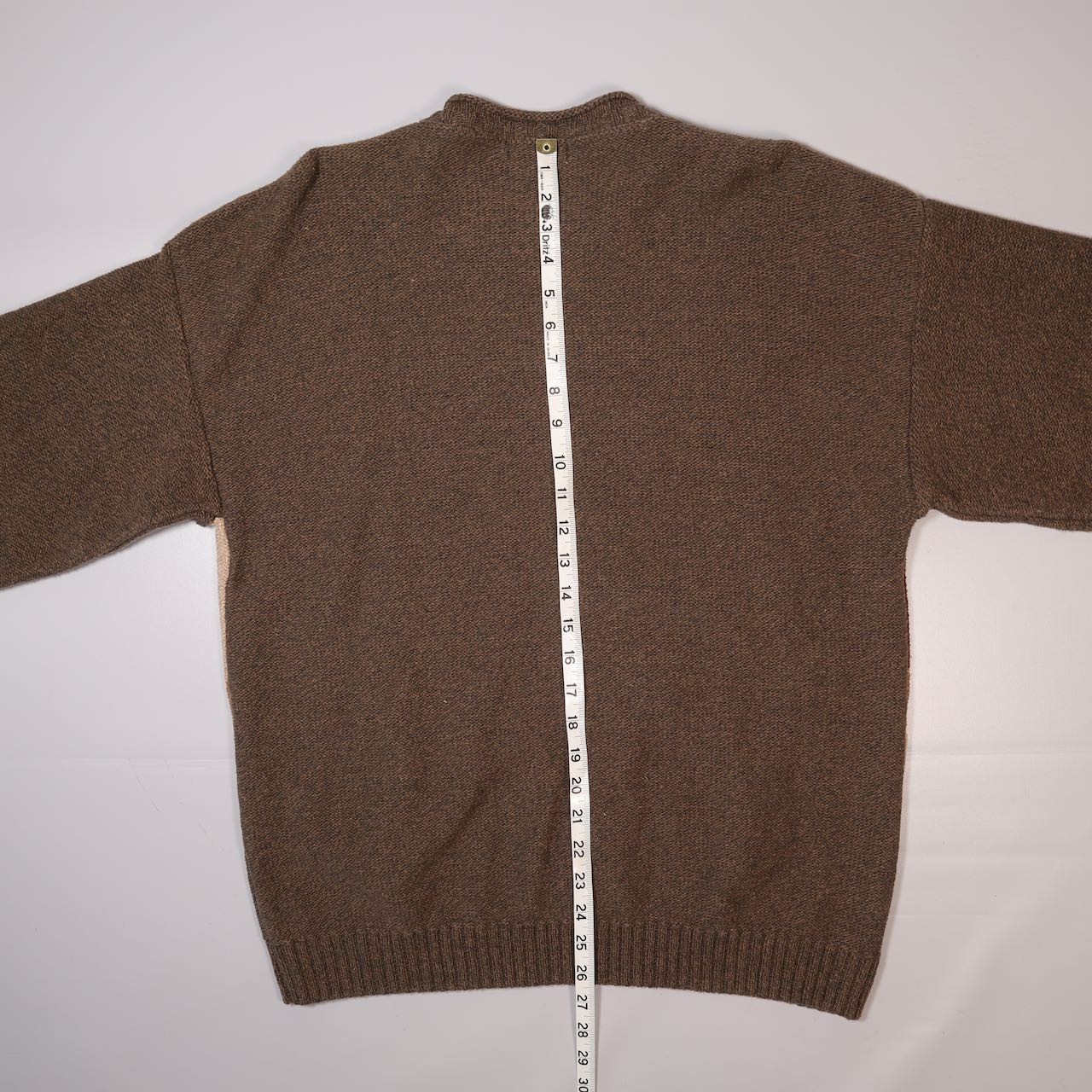 Vintage St. John Bay Patchwork Pattern Sweater Ma… - image 7