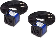 Small submersible aquarium water fountain pump
