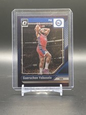 2024-25 Donruss Optic Purple Prizm Guerschon Yabusele Philadelphia 76ers #168