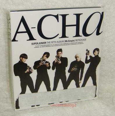 Super Junior Mr. Simple Repackage A-CHA Taiwan CD (Type C) SJ | eBay