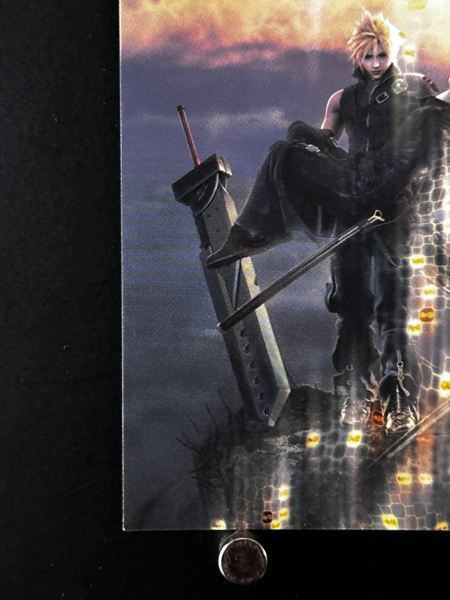 Cloud Strife FINAL FANTASY VII Anniversary Art Museum Card 1