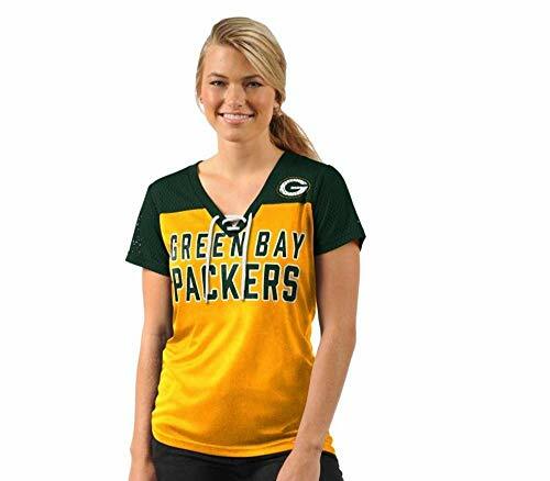 G-III Green Bay Packers Damen Shake Down Spitze Mesh Jersey X-Small 0/2 - Bild 1 von 1