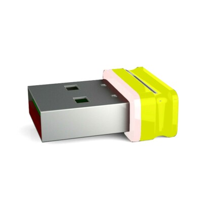 P8 Mini Nano USB Stick Gelb / Weiß