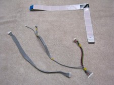 HiSense 50R6E 3 pc LVDS Ribbons and cables, new 
