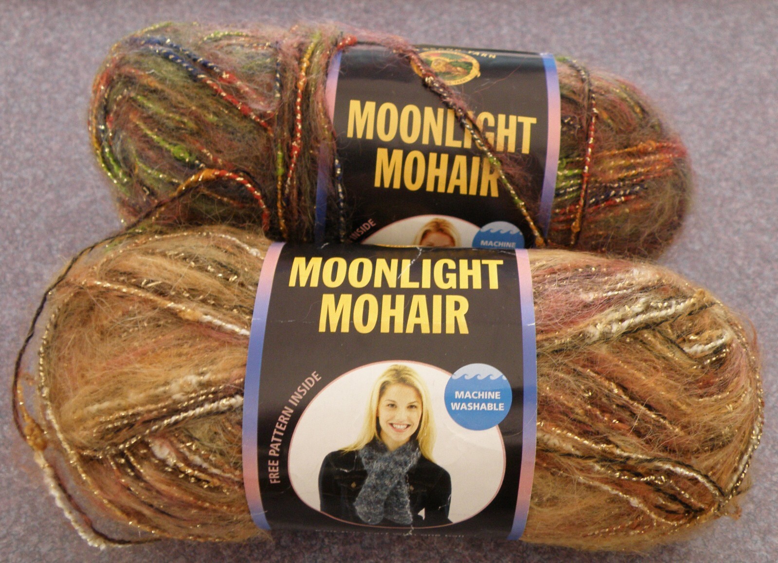 2 Lion Brand Moonlight Mohair Speciality Yarns eBay