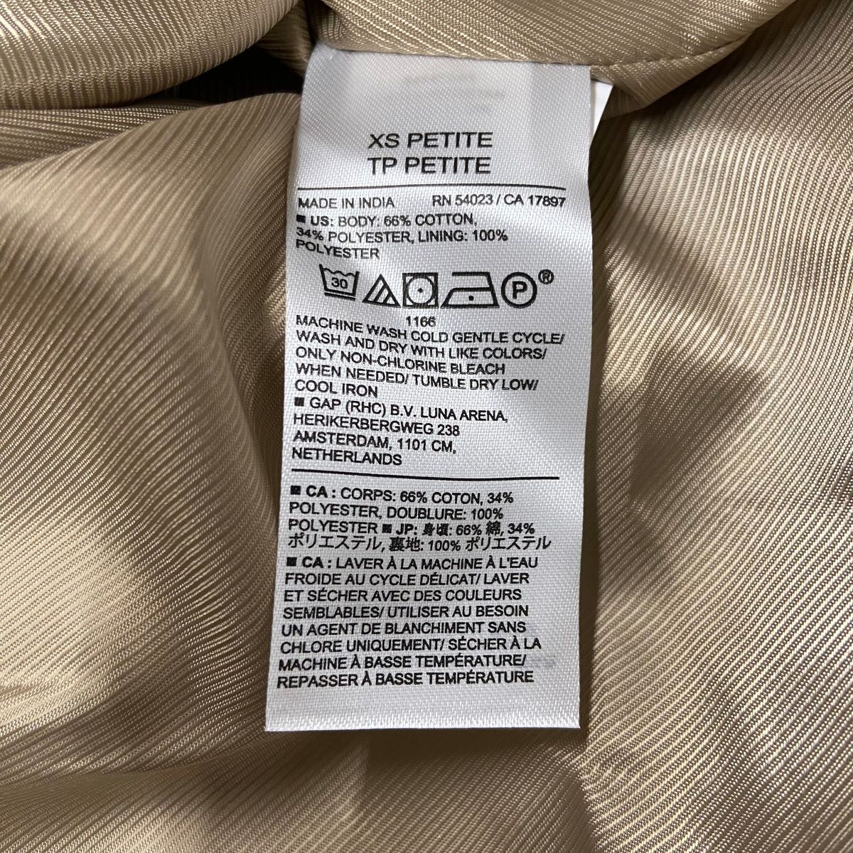 BANANA REPUBLIC(USA)ビンテージウールHBTダッフルコート チェスターコート コート 「ヴィンテージ古着」BANANA REPUBLIC