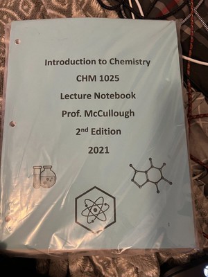 Intro to Chemistry Textbook 1025 Hillsborough Community College Florida